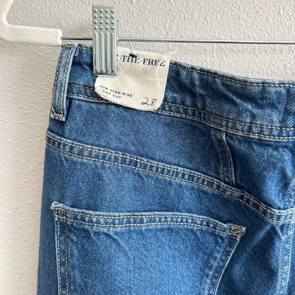 NWT Free People Ava High Rise Boot Cut Jeans Size 28 - Picture 9 of 11